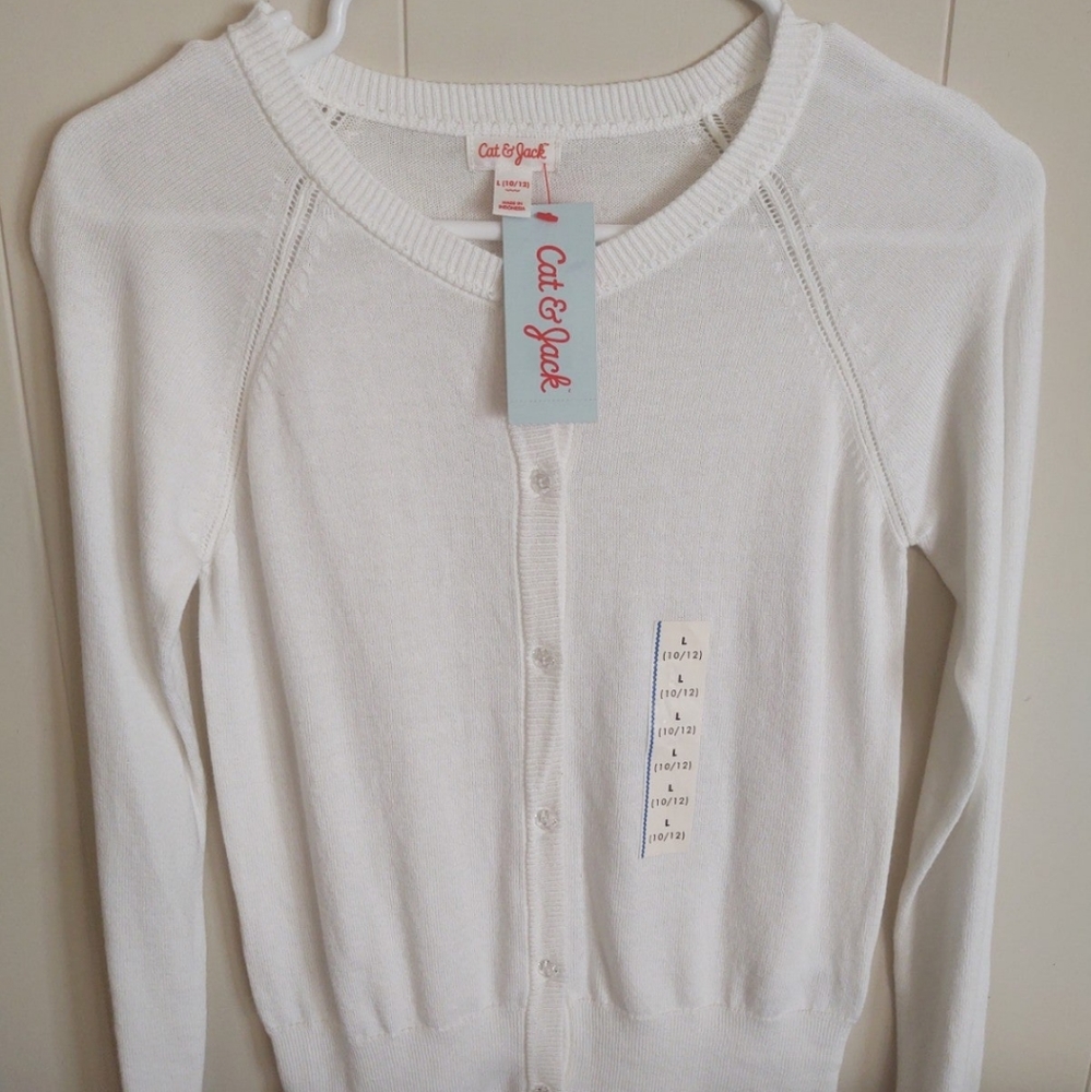 White Cat & Jack Cardigan